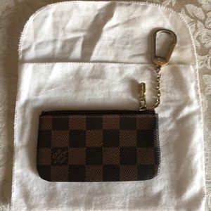 Louis Vuitton Damier Ebene key pouch wallet